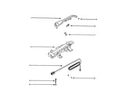 Eureka 7620AT handle assembly diagram