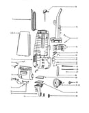 Handle and bag housing