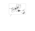 KitchenAid KUDS25SHWH1 control panel diagram