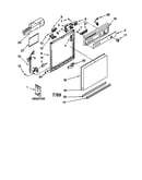 Frame and console