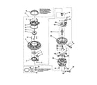 Kenmore 66517799990 pump and motor diagram