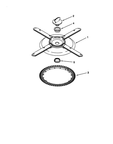 Lower washarm and strainer