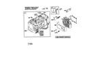 Briggs & Stratton 198700 TO 198799 (0141) cylinder assembly diagram