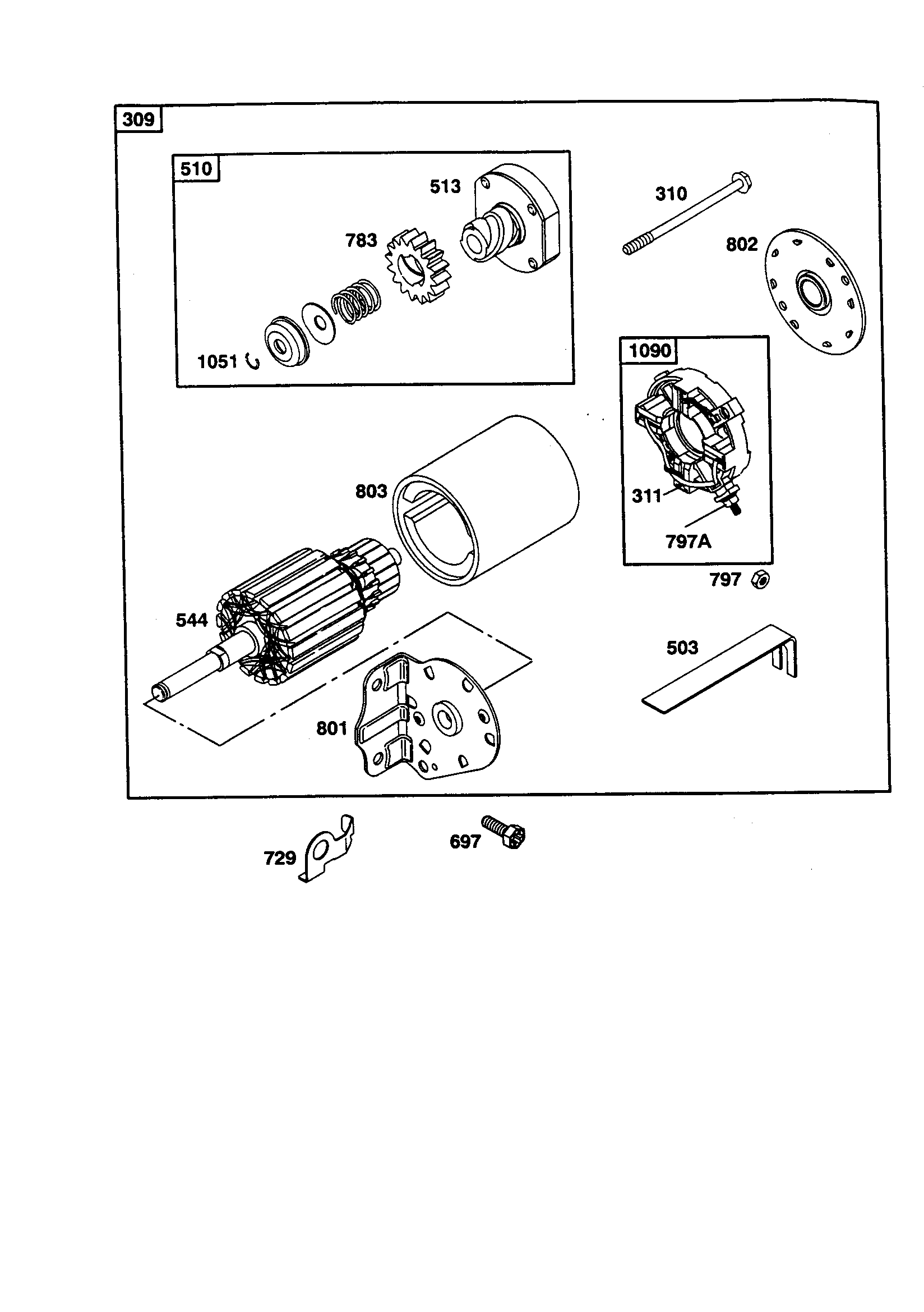 Starter motor