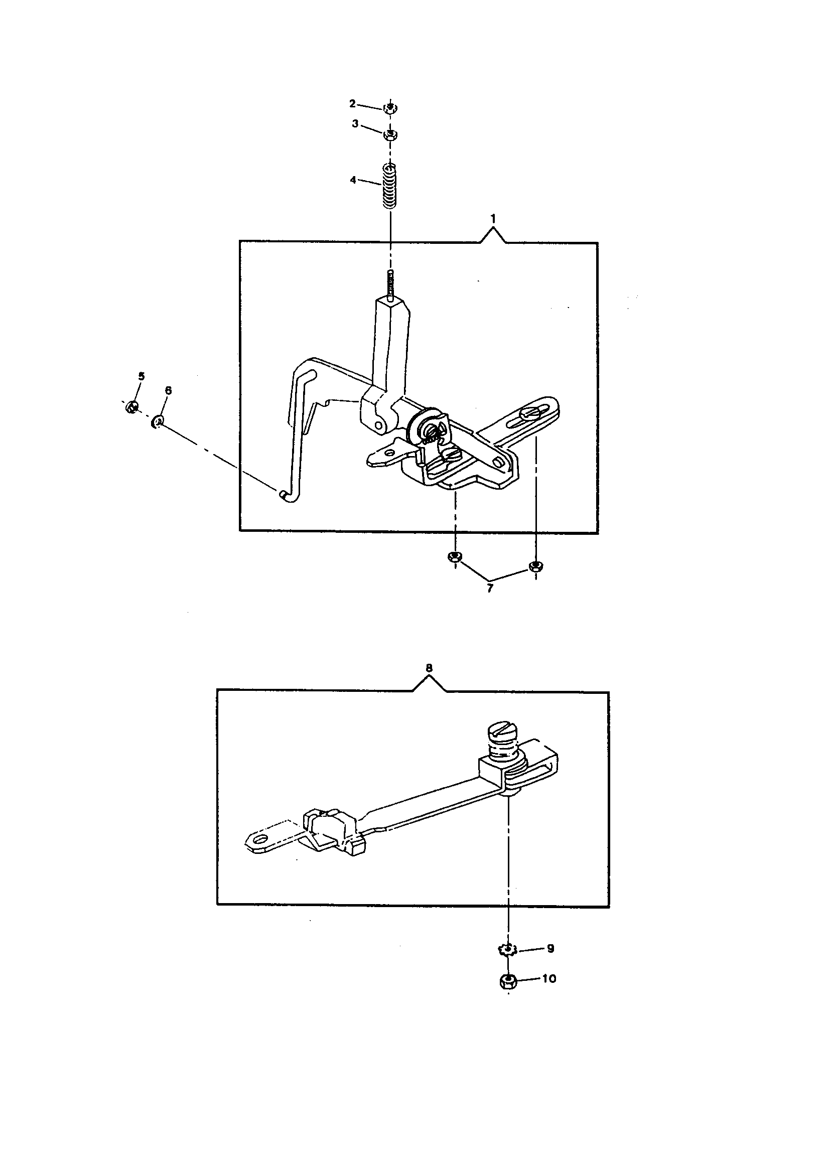 Pattern stitch length/cam feed cont
