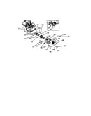 Carburetor/air cleaner/oil blockoff