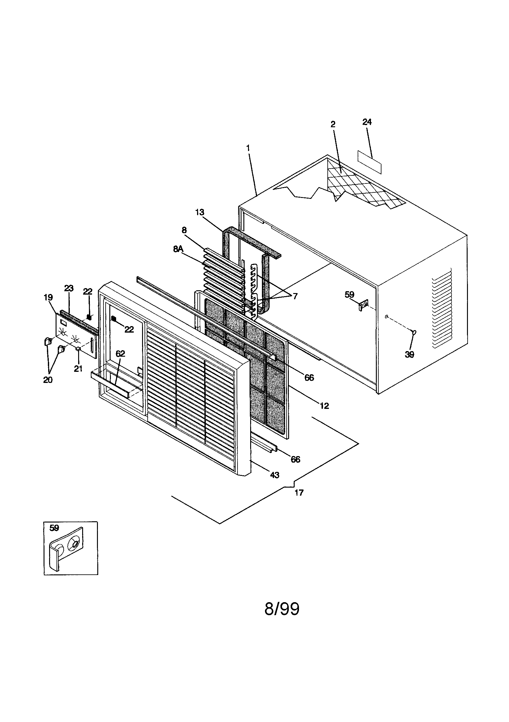 CABINET FRONT AND WRAPPER