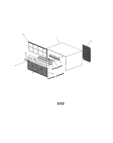 Cabinet front and wrapper