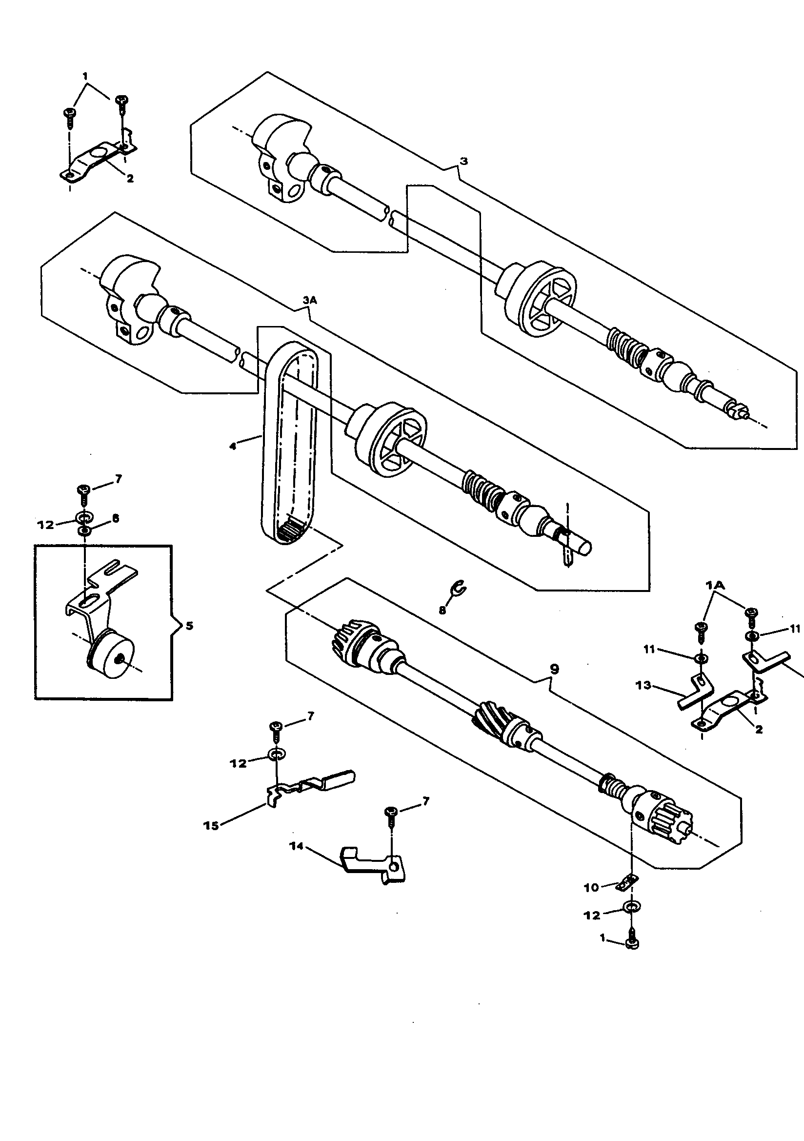 ARM SHIFT DRIVE SYSTEM