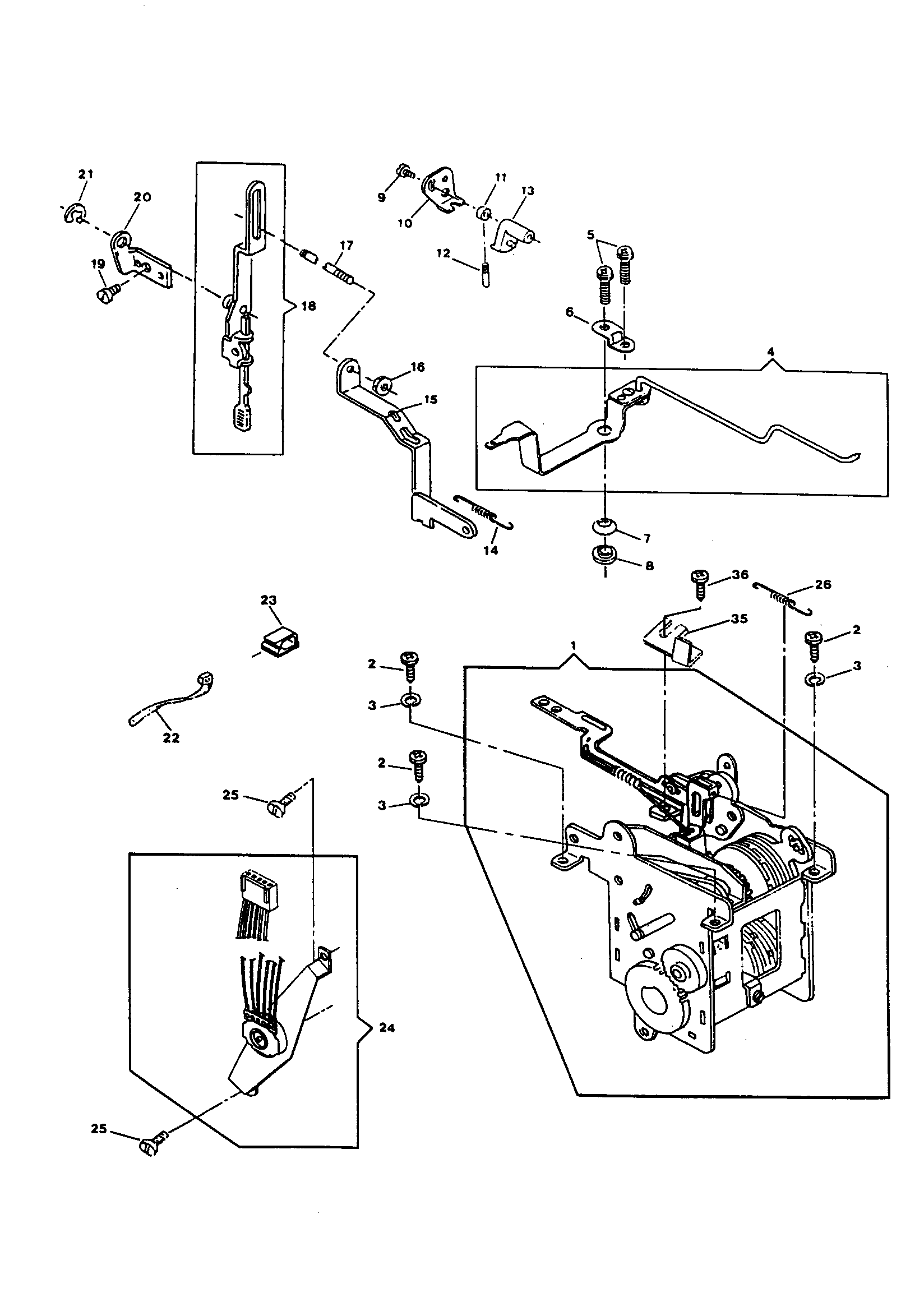 PATTERN STITCH LENGTH/CAM FEED