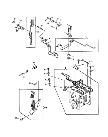 Pattern stitch length/cam feed