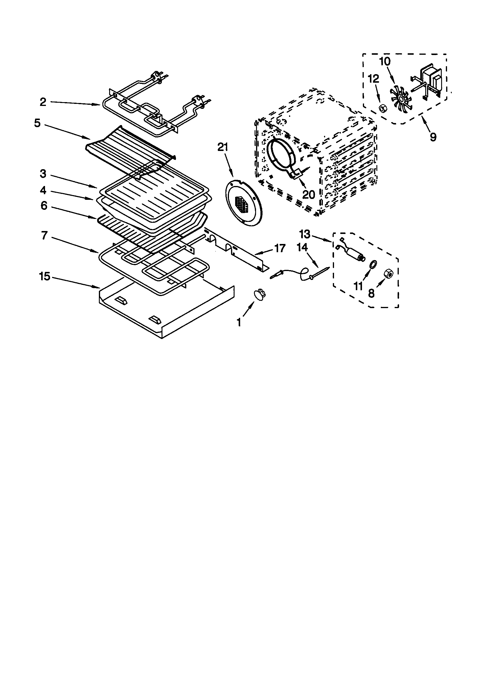 Internal oven
