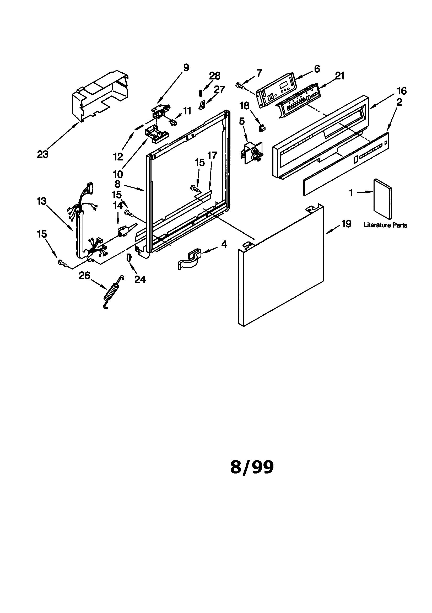 Frame and console