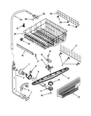 Upper dishrack/water feed