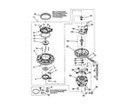 Kenmore 66515955792 pump and motor diagram