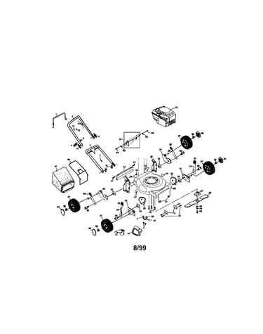 Craftsman rotary lawn mower