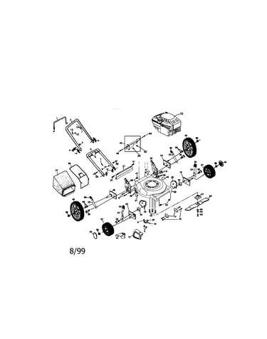Craftsman rotary lawn mower