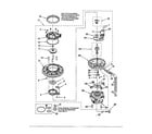 Whirlpool GU980SCGT2 pump and motor diagram