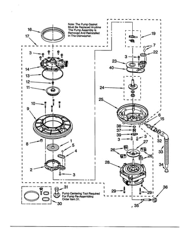 Pump and motor