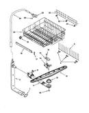 Upper dishrack/water feed