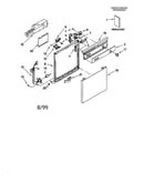 Frame and console