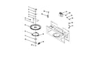 Kenmore 66568611991 magnetron and turntable diagram