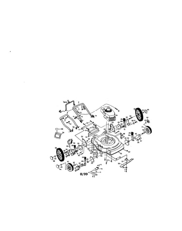 Rotary lawn mower
