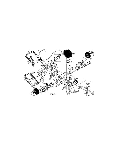 Rotary lawn mower 917379580