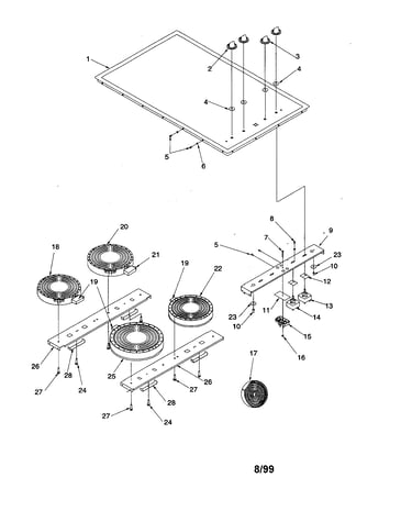 Cooktop assembly