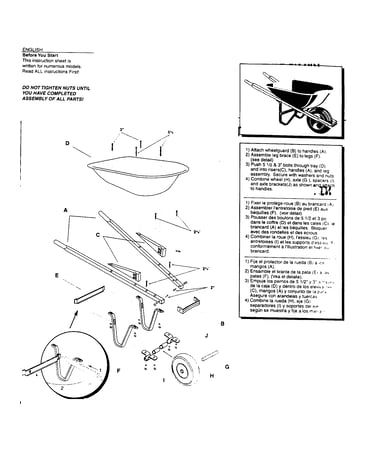 Wheel barrow