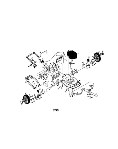 Rotary lawn mower