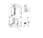 Amana SZD23VE-P1315309WE cabinet back diagram