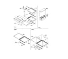 Amana SZD26VW-P1315207WW deli/shelves/crisper diagram
