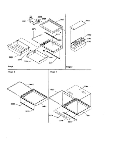 Deli/shelves/crisper