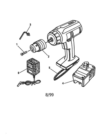 Companion 3/8"  cordless drill