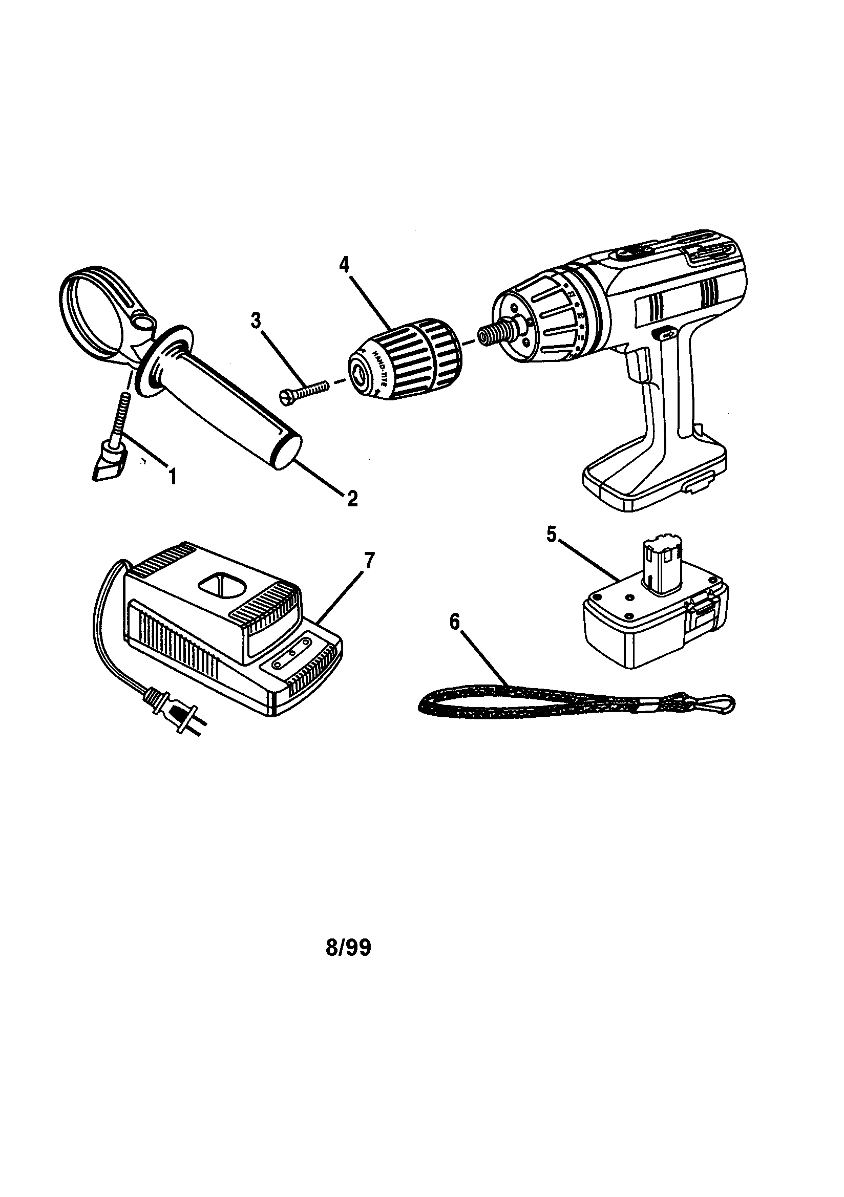 Professional 1/2" cordless drill