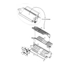 Panasonic KX-FP101 pick up base section diagram