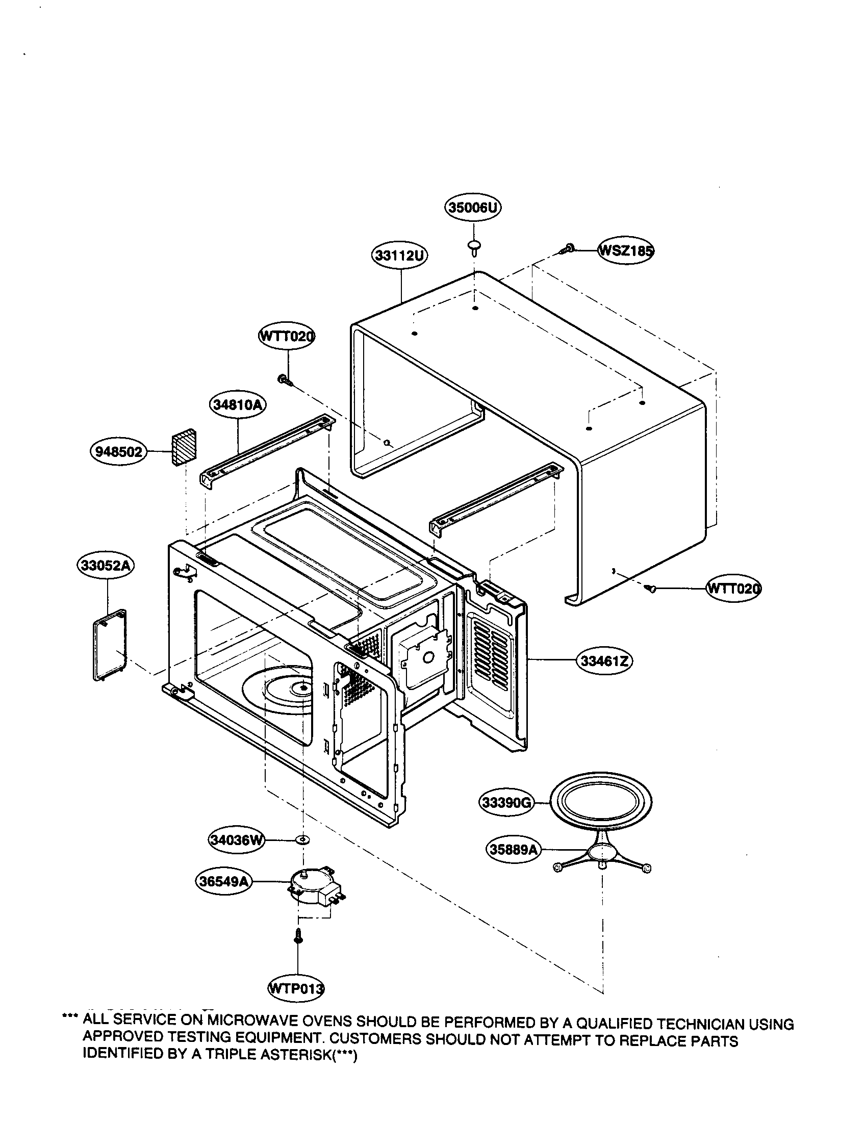 Oven cavity