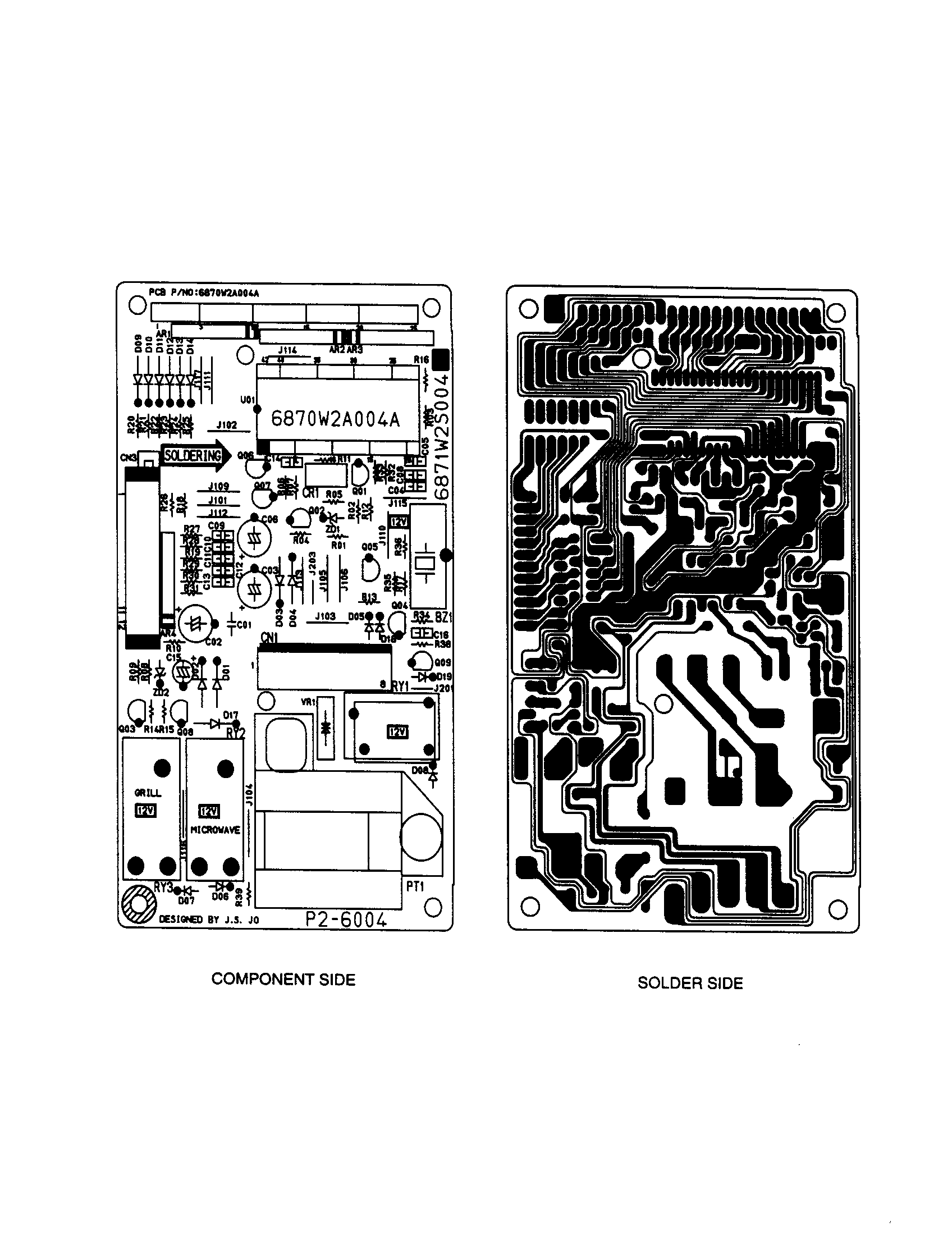 Power/control circuit board