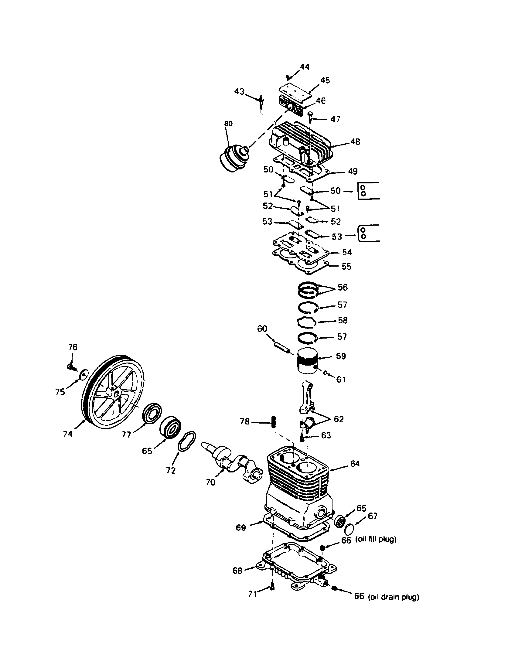 Compressor pump