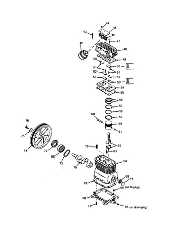 Compressor pump