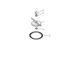 Kenmore 66515973991 lower washarm and strainer diagram
