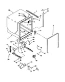 Tub and frame