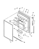 Refrigerator door