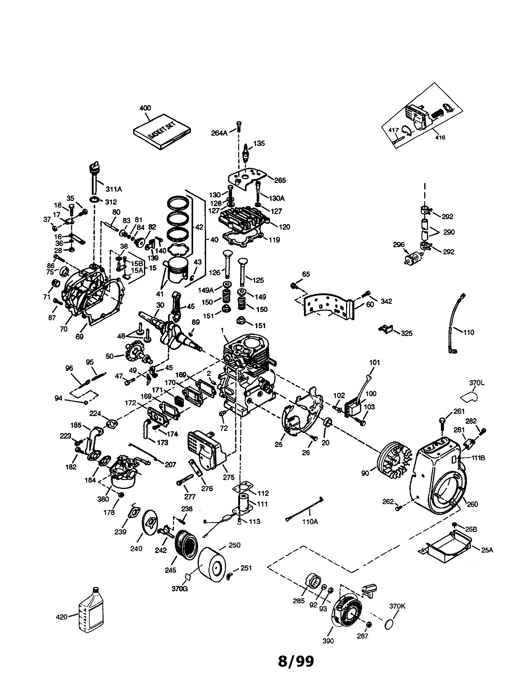 Tecumseh 4-cycle engine