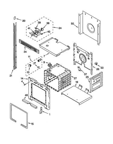 Upper oven