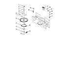Kenmore 66569687990 magnetron and turntable diagram