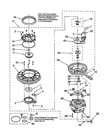 Pump and motor