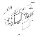 Frame and console