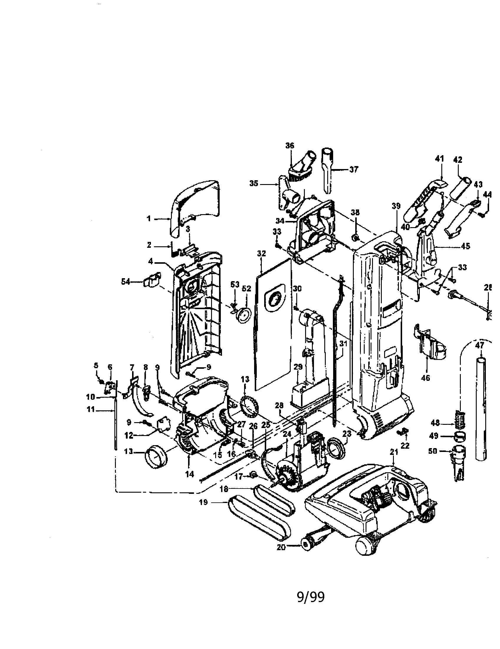 Power drive - bag housing